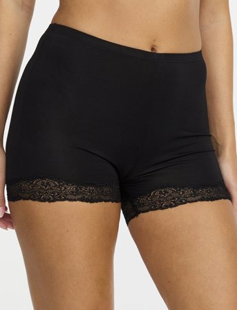 Damella of Sweden Biker Briefs - Black - S