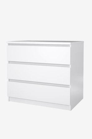 Tvilum - Naia Kommode 3 skuffer - Hvid - Kommoder - Fra Homeroom