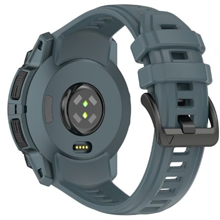 26 mm silikonarmband Garmin Instinct 3 Solar / Instinct 3 AMOLED 50 mm ersättningsarmband - Midnattsblå