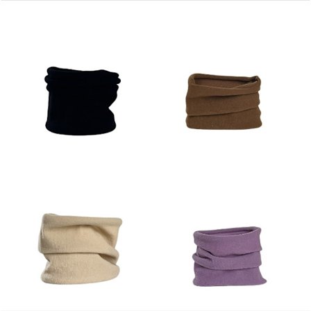 4-pack förtjockade hårband med bred kant och hög elasticitet