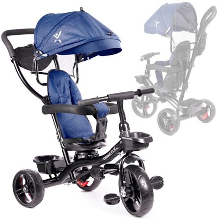 Trike Fix Lite trehjuling marinblå