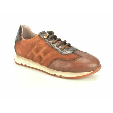 Hispanitas, Sneakers Runner Bruin, Dames, Maat:40 EU
