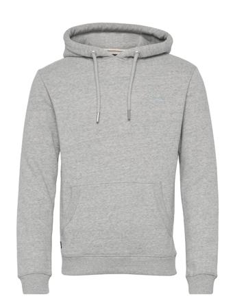 Vintage Logo Emb Hood Grey Superdry