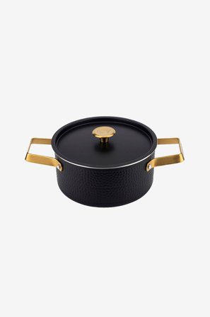 Vargen & Thor - Gryta Mandus 2,8 l - Svart - Grytor & kastruller - Från Homeroom