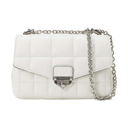 Michael Kors, Bag Wit, Dames, Maat:ONE Size,leer