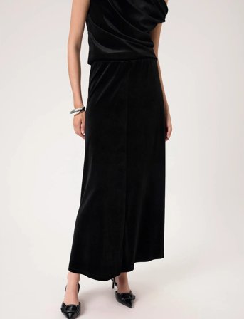 Soaked in Luxury Slvelera Skirt - Black - M