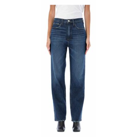 Frame, Straight Jeans Blauw, Dames, Maat:W27