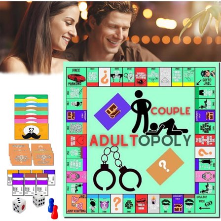 Dultopoly Lautapeli, Adultopoly Paripeli Korttipeli, Paripelien Korttipeli Tarvikkeet, Pari Adultopoly Lautapeli, Treffipäivän Paripelit