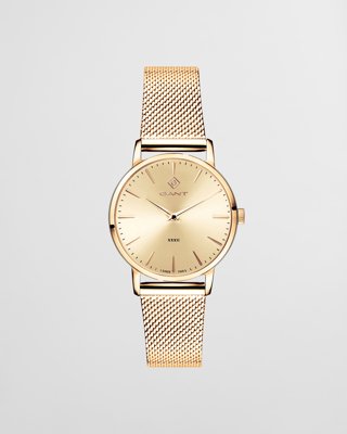 GANT - Park Avenue 32mm dameklokke gold