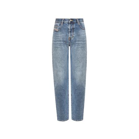 Diesel, Straight Jeans Blauw, Heren, Maat:W36 L32