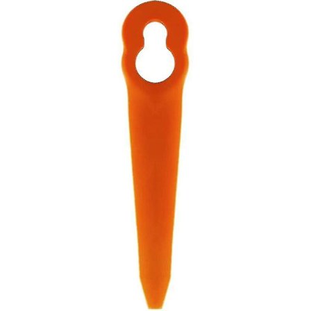 Pakke med 100 kniver kompatibel med Stihl Polycut 2-2 Polycut 3-2, Fsa 45 Fsa 57 Fse 52 Edger, Plastkniver for Stihl trådløs kantklipper