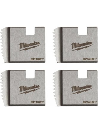 Milwaukee 4932480229 Gjengebakkesett 1" R, 4-pakk, Håndverktøy