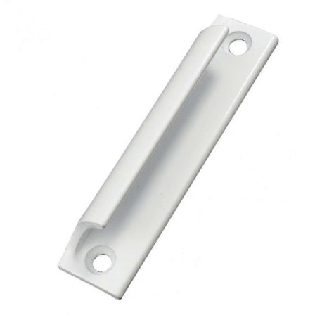 Paksu ikkuna- ja kaapin ovenkahva alumiiniseoksesta, parvekkeen ovenkahva MKK valkoinen