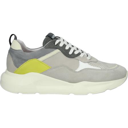 Blackstone Tg43 Perla Akoya Melinda - LOW Chunky Sneaker , Grijs , Heren , Maat: 40 EU