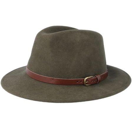 Headzone - Grön fedora Hatt - Hillstone Olive Fedora @ Hatstore
