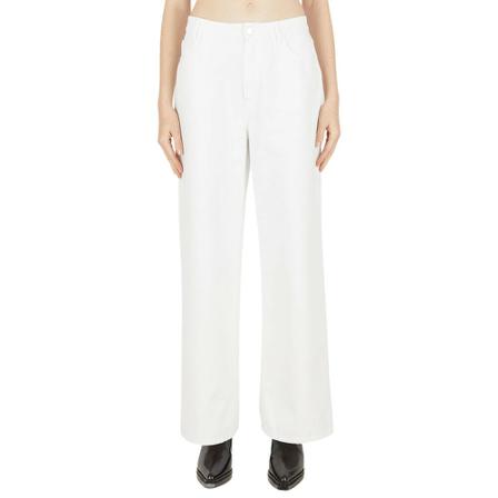 Raf Simons, Wide Leg Jeans Wit, Dames, Maat:W28