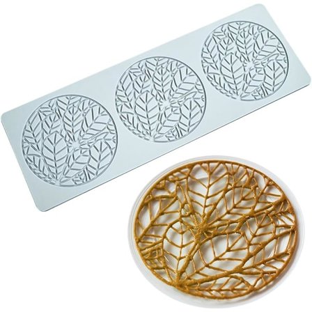 Tuileforme Silikoneløvforme Honningkageform Madforme Silikoneformer Bagning