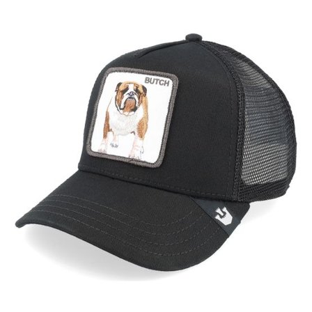 Goorin Bros. - Svart trucker Keps - The Butch Black Trucker @ Hatstore