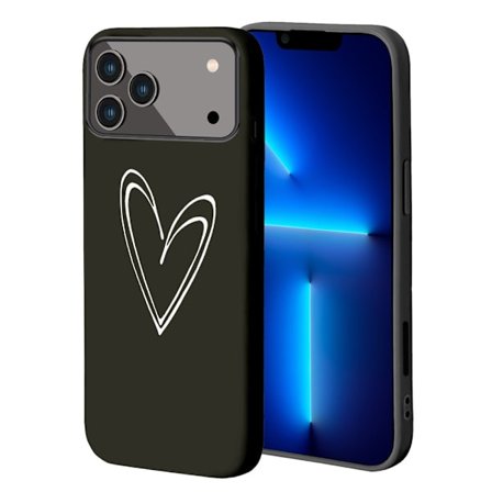 Fantastiska iPhone 15 Pro skyddsfodral, iPhone 16 Anime-fodral för 12 Pro Max 13 14 Mini 15 Pro 17 16 Alla hjärtans dag skyddsfodral