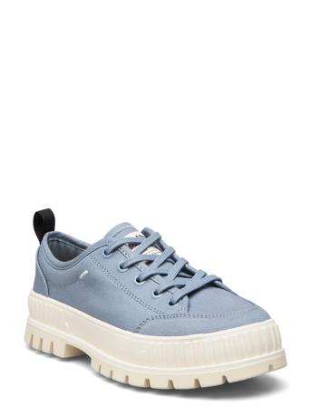 Pallashock Lo Org 2 Lave Sneakers Blå Palladium*Betinget Tilbud