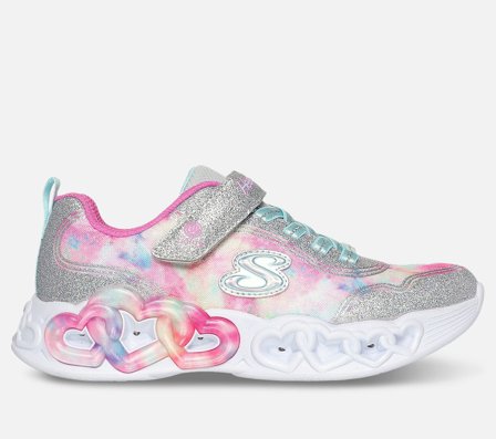 Skechers, Infinite Heart Lights - Color Lovin, Tyttö