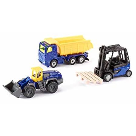 Bilar Cars SIKU Micki Metall 3-pack Hard Work Set Gräv truck 630 - Barn - Leksaker - Bilar & Fordon