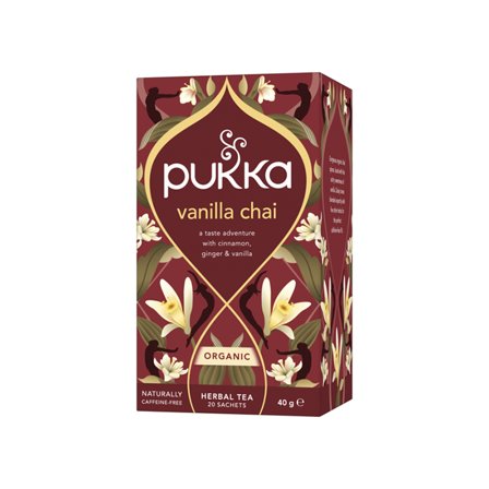 Pukka Urte-te Vanilje Chai ØKO 20 stk