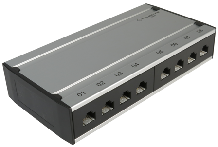 Elko EKO02819 Patchboks veggmontering, C6 8 porter, Datamaskin & surfing