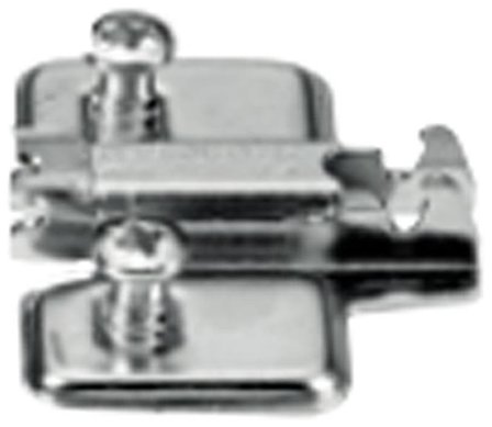 Skånebeslag 1032018 Monteringsplatta för gångjärn, hålrad 32 mm, Beslag