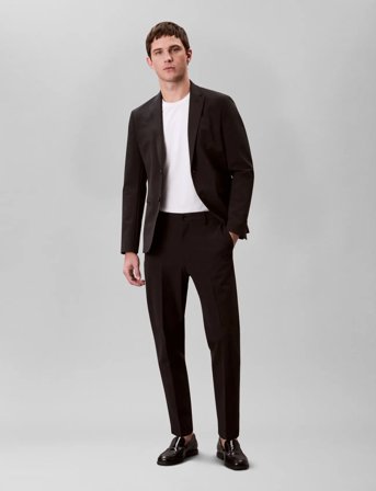 Calvin Klein Tech Half Elastic Trouser - Black - 38