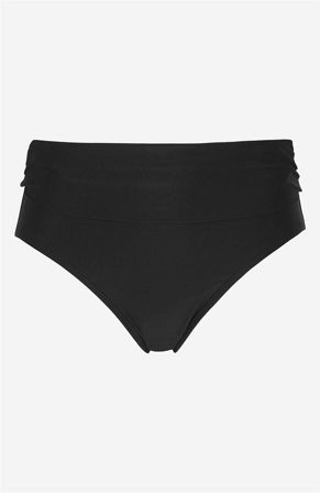 Cellbes of Sweden - Bikinitruse med sammenleggbar kant i midjen Amalfi i svart for damer i størrelse 56