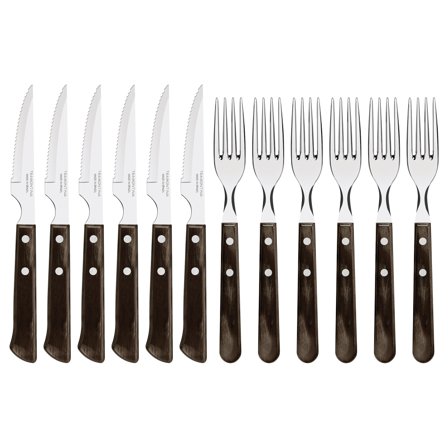 Tramontina Biffbestick 12 delar, polywood | Dukning & Servering > Bestick > Bestickset | Bagaren och Kocken