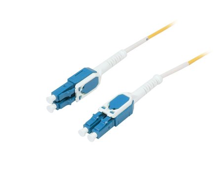 SYNERGY LWL-2-Faser-Patchk. 10mtr.LC-LC, 9/125um, OS2, Uniboot(drehbar), Push/Pull, AD=2mm, Synergy 21