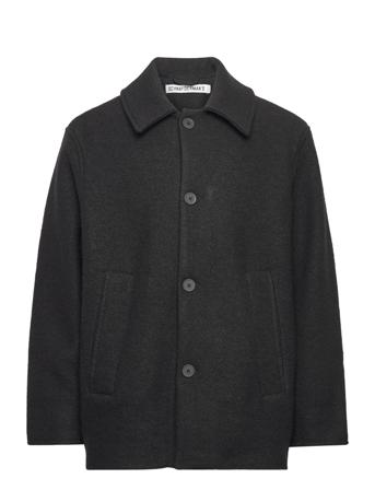 Jacket Boiled Wool Villakangastakki Musta Schnayderman's