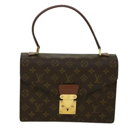 Louis Vuitton Vintage Pre-owned Canvas handbags Brun, Dame Vintage Tasker, Størrelse: ONE Size