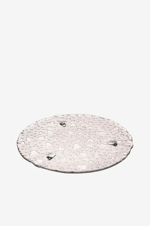 Leonardo - Kakefat HEART - Transparent - Tallerkener - Fra Homeroom