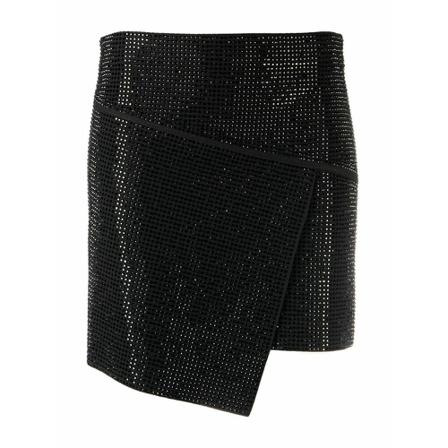 Andrea Adamo Short Skirts Sort, Dame