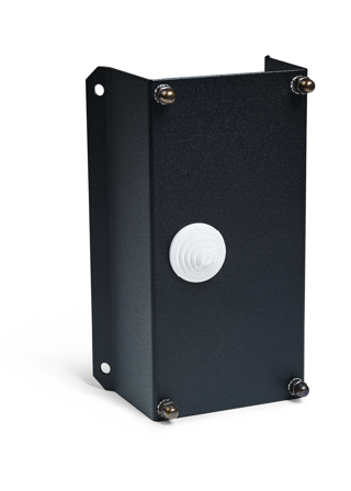 Westal 7701876 Hörnfäste till armatur, 300 x 240 mm Svart, Belysning