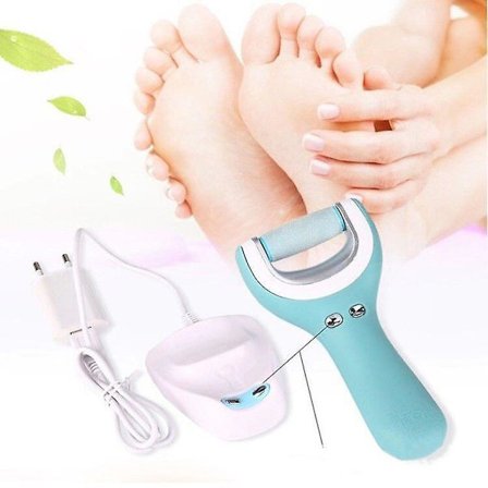 Scholl Velvet Smooth Wet & Dry sähköinen jalkaraspi sininen