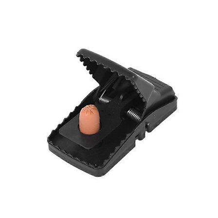 6 stk. Muse- og Rottefeller XXL, Kraftig Smekkfelle, Effektiv og Gjenbrukbar. Bekjemp Gnager og Skadedyr i Hjemmet eller Hagen Din. Farvel Ultralyd E