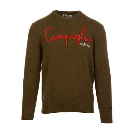 MC2 Saint Barth Round-neck Strik Grøn, Herre Strik