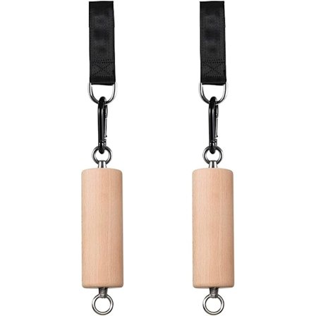 Tre Pull Up Klatregrep - 1 Par Håndgrep Styrkeøvelse Treningsverktøy for Grepsstyrke, Kettlebells, Trening, Buldring, Ninj