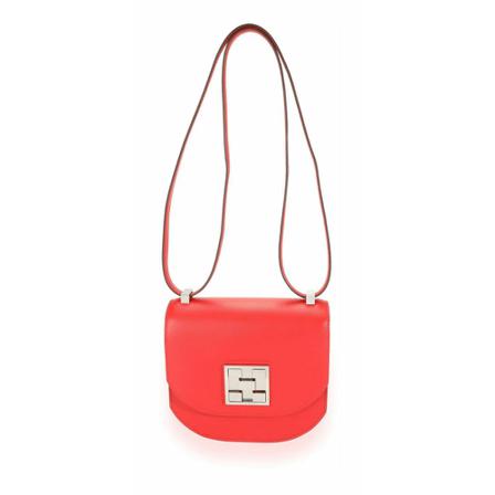 Hermès Vintage Pre Owned Epsom Mosaique Au 24-17 Väska Phw 3220235 röd, Dam Vintage Väskor, Dam, Storlek: ONE SIZE