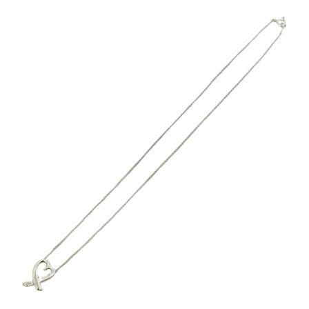 Tiffany & Co. Pre-owned, Necklaces Grijs, Dames, Maat:ONE Size