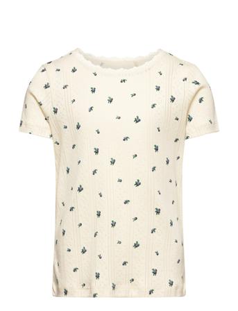 T-Shirt T-shirt Creme Noa Noa Miniature