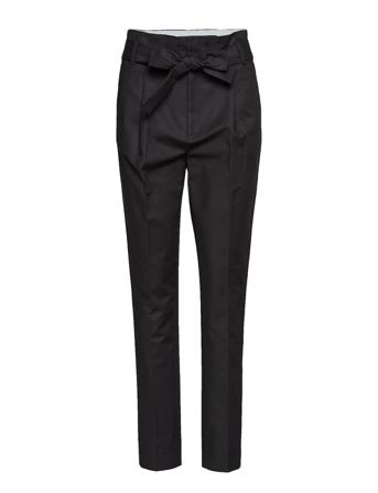 Trousers Byxa Med Raka Ben Svart Noa Noa