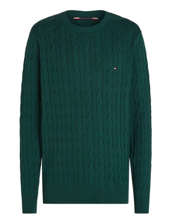 Tommy Hilfiger | Classic Cotton Cable Crew Neck | S
