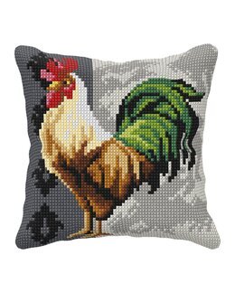 Broderipakke Pute Hanen - Orchidea