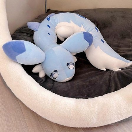 180CM Palworlded Chillet Plussjedyre Jente Sove Klemmet Plysj Pute Tegneserie Anime Samling Modell Barn Leke Bursdagsgaver-WELLNGS 180cm