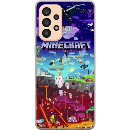 Samsung Galaxy A33 5G Deksel / Mobildeksel - Minecraft